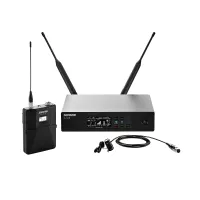 SHURE QLXD14E/85 G51 радиосистема с поясным передатчиком и петличным микрофоном WL185 (кардиоидная направленность)