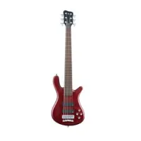 Warwick streamer lx 6 br ts  teambuilt 6-струнная бас-гитара, акт. эл-ка, цвет красный