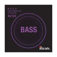 Blacksmith bass custom medium light 34" long scale 45/125  струны для 5-стр бас-гитары, 45-125, 34"