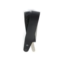 PLANET WAVES 25L00-DX 2.5 DX LTH ST BK кожаный ремень для гитары, черный