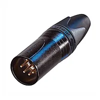 Neutrik NC5MXX-B- 
			Кабельный разъем XLR 5-pin (вилка), на кабель диаметром 3,5–8,0 мм, под пайку, цвет черный