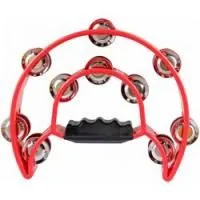 Easttop df103 red  тамбурин, пластик, цвет красный