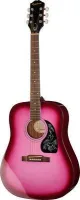 EPIPHONE Starling Acoustic Guitar Player Pack Hot Pink Pearl акустическая гитара с чехлом, цвет розовый\