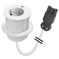 FORMING FUNCTION 9356056201- Встраиваемая зарядная станция серии Powerdot 1хUSB-C, белая