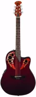 OVATION APPLAUSE AE44II-RR Mid Cutaway Ruby Red электроакустическая гитара