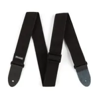 Dunlop d3809bk classic solid black  гитарный ремень