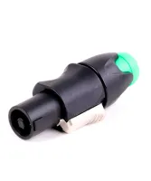 Taverlab F1015-Green - Разъём кабельный 4PIN Speaker Connector "папа", зелёный