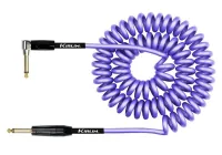 Kirlin IPK-222BFGL 9.1M PUE - кабель инструментальный витой, Разъемы: 1/4" прямой моноджек - 1/4" угловой моноджек, позолоченные, Материал проводника:
