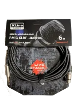 Xline Cables RMIC XLRF-JACK 06 Кабель микрофонный  XLR 3 pin female - JACL 6.3 mono длина 6м