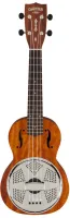 GRETSCH G9112 RESO UKE W/GB Укулеле-резонатор, с чехлом, цвет натуральный