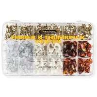 Dunlop 3090  когти для музыкантов в ассортименте fingerandthumbpick (в коробке 216 шт. )