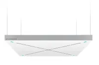 Потолочный микрофонный массив [507488] Sennheiser [SL CEILING MIC II] 29 капсюлей, DSP, интеллектуальная система распознавания источника сигнала. Выходы Analog, Dante. Возможность наведения камер. Питание PoE. ПО Control Cockpit.