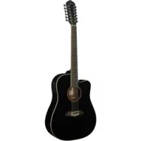 Oscar schmidt od312ce b (a) sale  12-струнная электроакустическая гитара, dreadnought, цвет черный