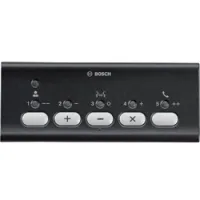 Bosch DCN-FVU-D - Встраиваемый модуль для голосования, черный цвет