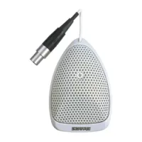 SHURE MX391W/C плоский настольный кардиоидный конференционный микрофон с кабелем (3,6м), белый.