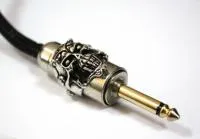 Snap Jack Magnum Series Dual (20ft) SKULL, Гитарный кабель с джеками на магнитных контактах  ZZYZX Snap Jack Magnum Series Dual (20ft) SKULL