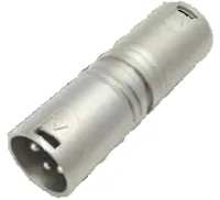 ROXTONE RA002 Переходник3P XLR Male - 3P XLR Male, Metal