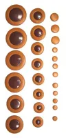 S110 SOPRANO PAD SET комплект подушек для сопрано саксофона с пластиковым резонатором (Yamaha style для YSS-62). Китай
