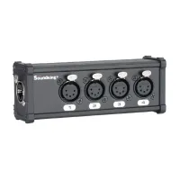 CXA030 DMX КОММУТАЦИОННАЯ КОРОБКА/РАСШИРИТЕЛЬ СИГНАЛОВ DMX 4хXLR(5p)female - RJ-45, Soundking