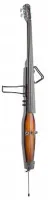 STAGG EDB 3/4 VBR - электроконтрабас дека: цельный клен, регулировки громкости, выход на наушники (мини-джек) и линейный выход (джек), цвет коричневый