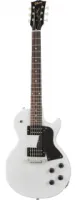 GIBSON Les Paul Special Tribute Humbucker Worn White Satin электрогитара, цвет белый, в комплекте чехол