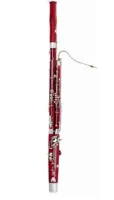 JBBN-598 Фагот С, корпус клён, никел. механика, 26 клапанов, 6 роликов- трель F-F#-G#; E/B-F#-G#, piano-механика, в комплекте эсы №1, 2, тряпочки, смазка, гайтан, деревянный футляр.Pierre Cesar, Китай