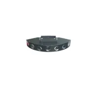 LEXOR 1270 LED 7 EYE LIGHT Световой прибор, светодиодный, питание: 220В/50Гц, потребляемая мощность: 60Вт; источник света:476x5мм (RGBWY)светодиодов; управление:DMX512-5канал., звуковая актив., авто.