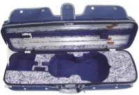 Violin case Artemis DVC-6-2 - Rectangular plywood hard case for 4/4 violin with nylon fabric exterior, thermometer and hygrometer. Weight 3.2 kg