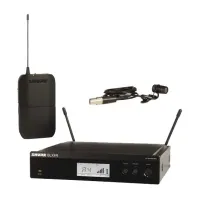 Shure blx14re/w85 m17 662-686 mhz радиосистема shure серии blx петличная с микрофоном wl185. кронштейны для крепления в рэк в комплекте