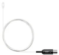 SHURE DL4W/O-MTQG-A всенаправленный водонепроницаемый петличный микрофон, Max.SPL 132 дБ, сигнал/шум 63 дБ, разъем MTQG, с аксессуарами, белый