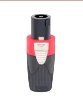 Taverlab F1010-Red - Разъём кабельный 4PIN Speaker Connector "папа", красный