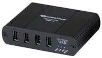 Crestron USB-EXT-DM-REMOTE, удлинитель USB через Ethernet с маршрутизацией, 4-портовый модуль устройства, USB 1.1 или 2.0