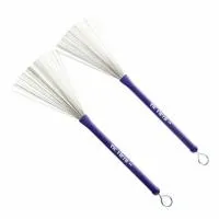 HB Heritage Brush Vic Firth металлические барабанные щётки, выдвижные, гладкая прорезиненная ручка, диаметр 13,46 мм. США