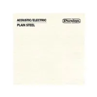 Dunlop dps16 acoustic/ electric plain steel  струна для акустической и электрогитары, сталь 0.016
