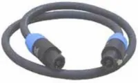 QUIK LOK S380-10 готовый спикерный кабель, 10 метров, разъемы 4-х контактные Speakon - Speakon
