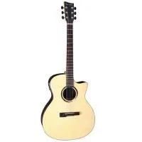 VGS R-10 CE Rose Natural Gloss/Satin Neck гитара электроакустическая с вырезом, топ - массив ели