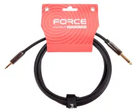 FORCE FLC-16/2 - аудио шнур моно Jack 1/4 - моно мини jack, 2 метра