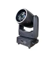 LightCraft BEAM 100W+ Ring вращающаяся голова типа BEAM. LED-модуль белого цвета 100Вт + кольцо: 30x0,2 RGB LED. Позиционирование: Pan : 640/540° / Tilt: 220°(8/16 bit ). Графические эффекты: Колесо гобо-1: 14 статических гобо с регулируемым эффектом Shak