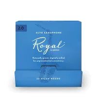 RJB0120-B25 Rico Royal Трости для саксофона альт, размер 2.0, 25шт в индивидуальной упаковке, Rico