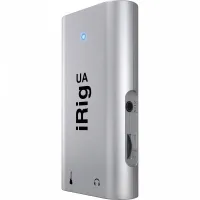IK MULTIMEDIA iRig UA компактный аудио интерфейс и процессор эффектов для гитары/баса, поддержка Android, PC и Mac