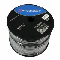 ADJ AC-SC2-2,5/100R-B Акустический  кабель  2 x 2,5мм2, цвет: черный. катушка 100 метров