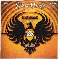 DM8020 Blackhawk 80/20 Комплект струн для акустической гитары, с покрытием, 12-53, Dean Markley
