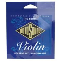Rotosound Rs1000 Silver Wound Violin (economy Set)