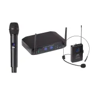 WF-U216HP Беспроводная микрофонная система, ручной и головной микрофон, Soundsation