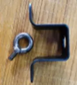 STAGE4 OMEGA BRACKET for clubWASH WEB 340FC/microWASH4X15W/microSPOT 30W MKII/microWASH 7x15 ZOOM/miniSPOT 60W  Крепеж для подвеса, высота 3,8 см<br> расстояние между отверстиями 5,7 см<br>  вес 0,1 кг