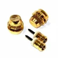 FENDER Fender® Strap Locks (Gold) замки для ремня (стрэплоки), цвет золотистый (2 шт.)