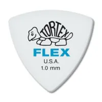 Dunlop 456p100 tortex flex triangle 6pack  медиаторы, толщина 1 мм, 6 шт.