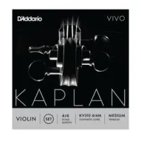 D'addario kv314 4/4m  отдельная струна g для скрипки 4/4 kaplan vivo, medium tension