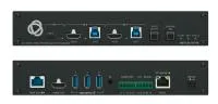 Kramer SWT3-31-HU-TR- Автокоммутатор 3х1 интерфейса USB-C и 2x HDMI/USB, 4K60 (4:4:4), вход/выход HDBaseT, деэмбеддер аудио