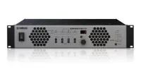 Yamaha XMV4280-D - Трансляционный усилитель мощности, D-Класс; 4-канальный, 4Ом-4х280Вт/2х560В, 8Ом-4х280/2х560В, 100/70В-4х250Вт; вх.разъемы 2х Euroblock, 2хRJ45 (Dante Primary/Secondary); вых. разъемы винтовые клеммы, ШхВхГ 480х88х422 мм, 8,1кг